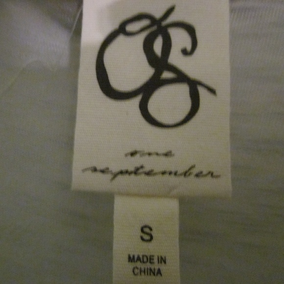 Anthro One September Top S Color Swatch Accordian - Picture 4 of 8